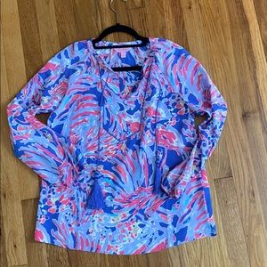Lilly Pulitzer Silk XS Top